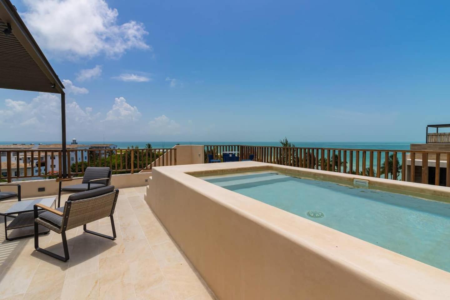 Penthouse Con Alberca Privada Y Hermosas Vistas Al Mar - A301 Isla Holbox Exterior photo