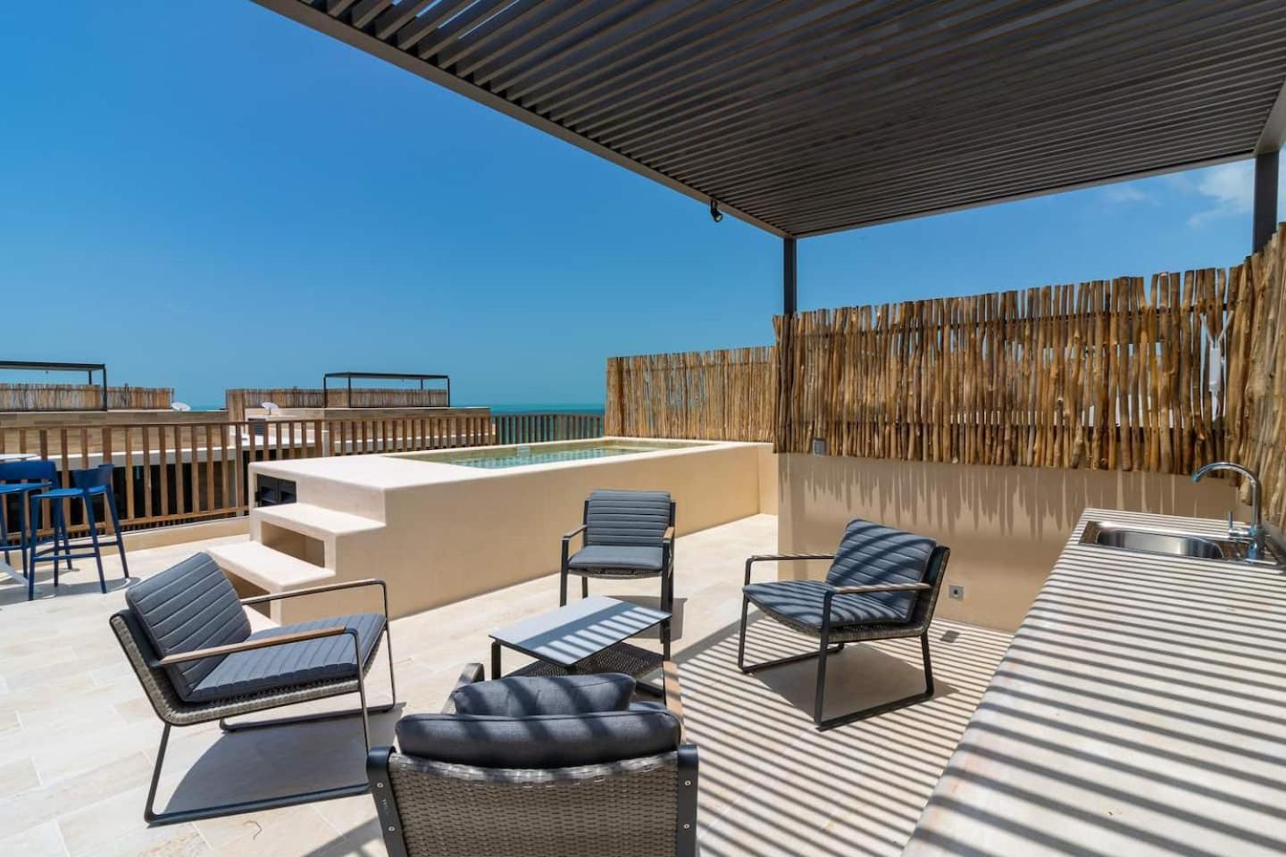 Penthouse Con Alberca Privada Y Hermosas Vistas Al Mar - A301 Isla Holbox Exterior photo