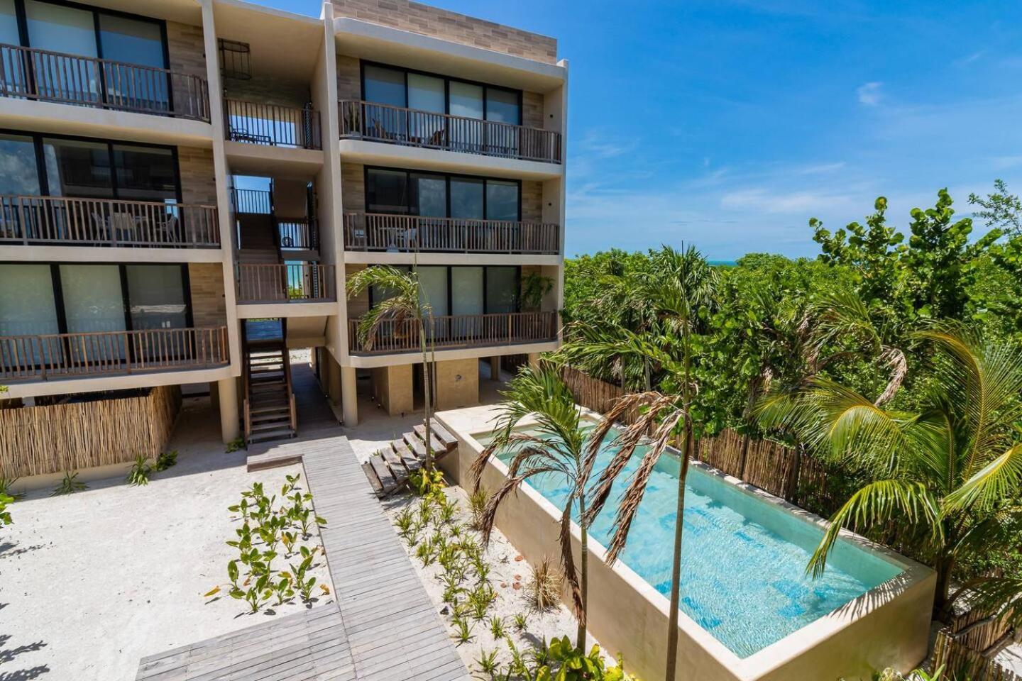 Penthouse Con Alberca Privada Y Hermosas Vistas Al Mar - A301 Isla Holbox Exterior photo