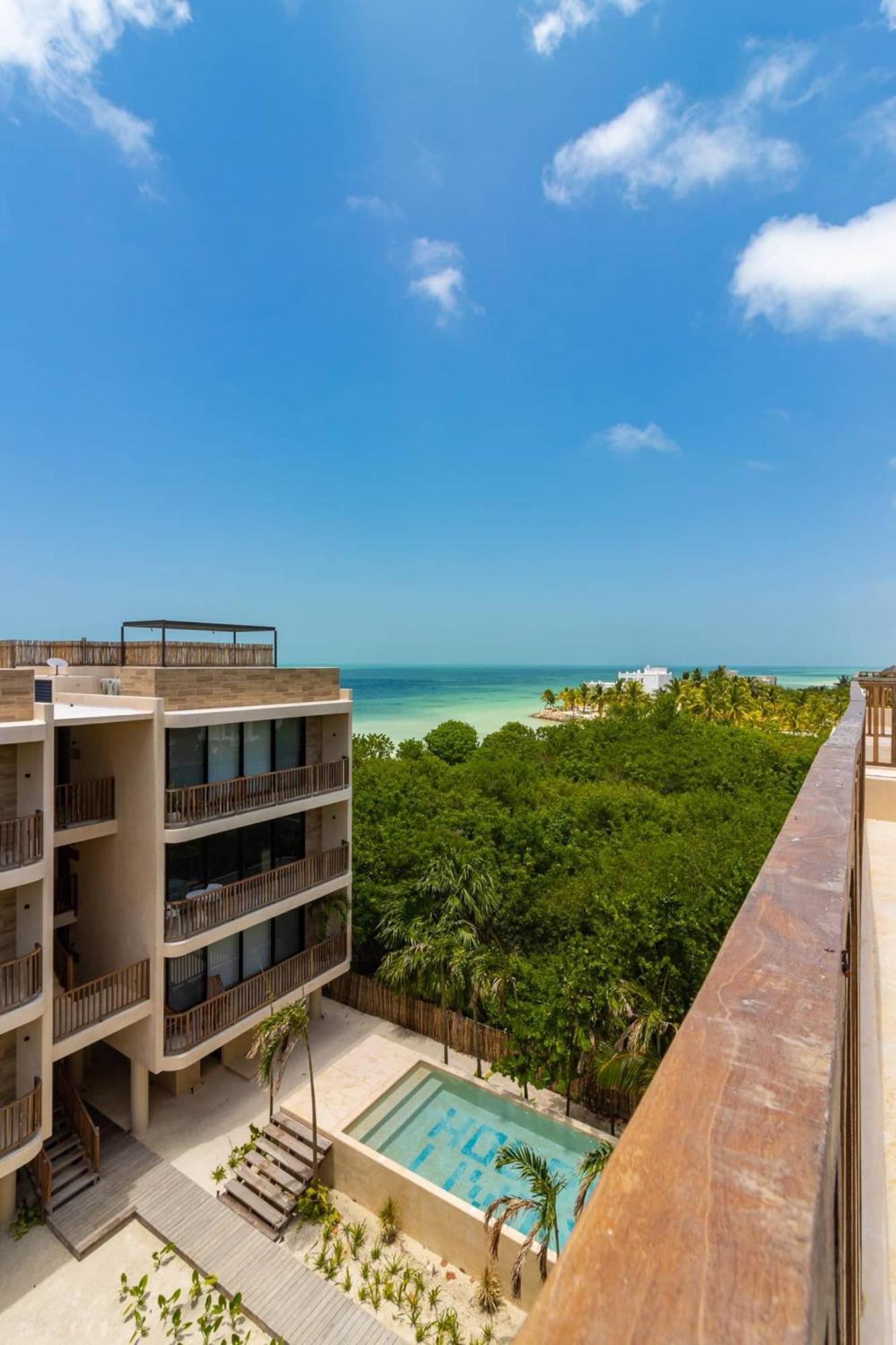 Penthouse Con Alberca Privada Y Hermosas Vistas Al Mar - A301 Isla Holbox Exterior photo